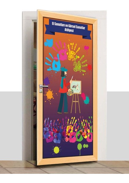 Kapı Giydirme - El Sanatları Atölyesi - K979