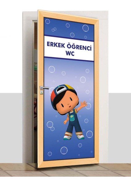 Kapı Giydirme - Erkek Öğrenci Tuvaleti - K1095