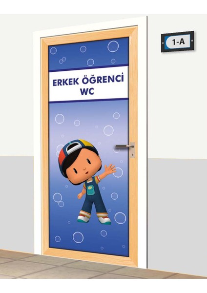 Kapı Giydirme - Erkek Öğrenci Tuvaleti - K1095 fiyatları