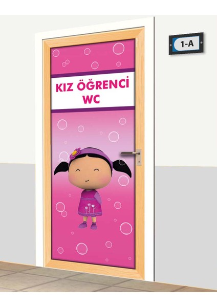 Kapı Giydirme - Kız Öğrenci Wc - K1100 fiyatları