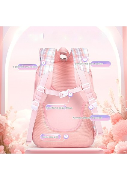 Kızlar Sırt Çantası, Çocuklar Için Büyük Kapasiteli Rahat Omuz Çantası (Yurt Dışından) fırsatları