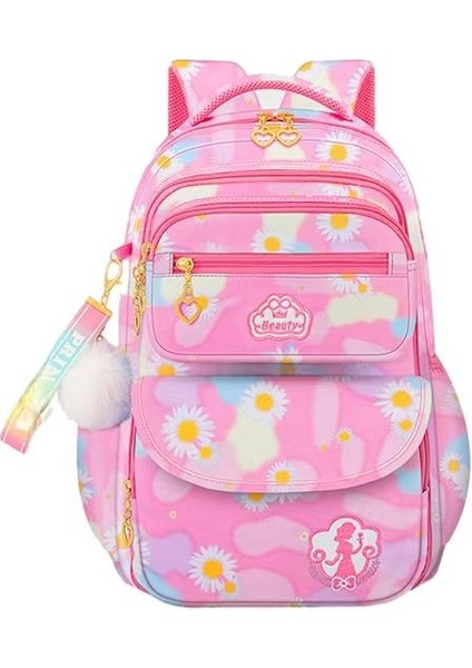 Kız Sırt Çantası, Çocuklar Için Büyük Kapasiteli Omurga Sırt Çantası (Yurt Dışından)
