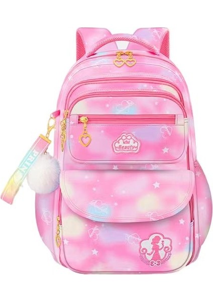 Kız Sırt Çantası, Çocuklar Için Büyük Kapasiteli Omurga Sırt Çantası (Yurt Dışından)