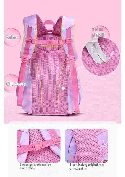 Kız Sırt Çantası, Çocuklar Için Büyük Kapasiteli Omurga Sırt Çantası (Yurt Dışından) fırsatları