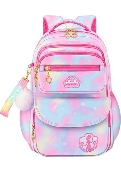 Kız Sırt Çantası, Çocuklar Için Büyük Kapasiteli Omurga Sırt Çantası (Yurt Dışından)