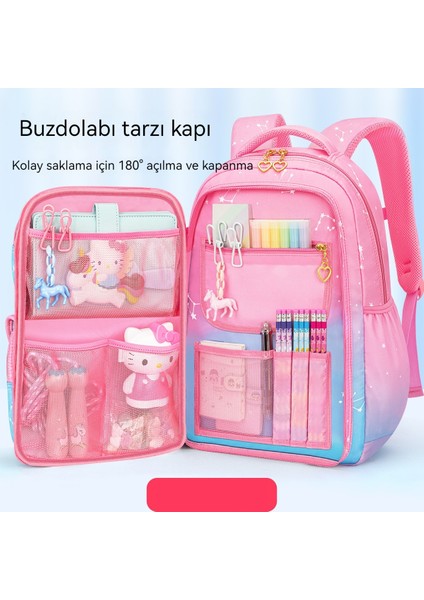 Kız Sırt Çantası, Çocuklar Için Büyük Kapasiteli Omurga Sırt Çantası (Yurt Dışından) fiyatları