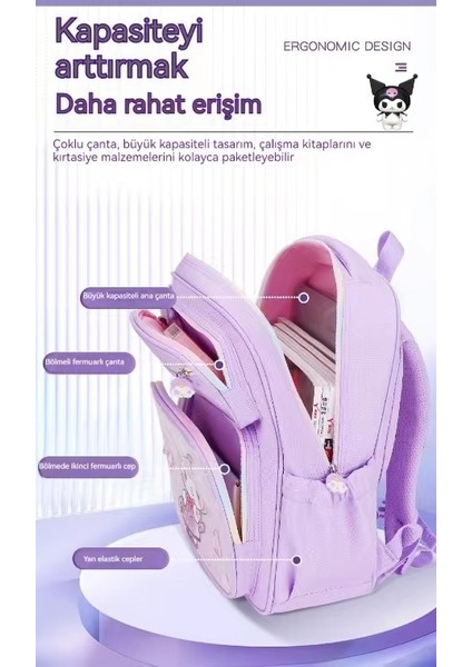 Kız Sırt Çantası, Çocuklar Için Büyük Kapasiteli Omurga Sırt Çantası (Yurt Dışından) fiyatları