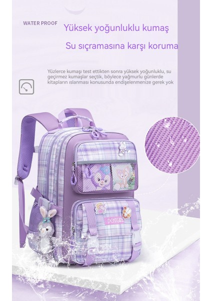 Kız Sırt Çantası, Çocuklar Için Büyük Kapasiteli Omurga Sırt Çantası (Yurt Dışından) indirimleri