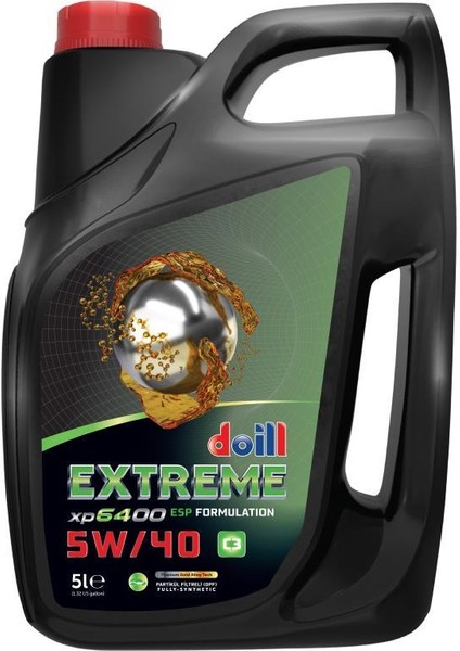 EXTREME 5W-40 API SN/CF ACEA C3 5 Litre Tam Sentetik Motor Yağı (Üretim Yılı: 2024)