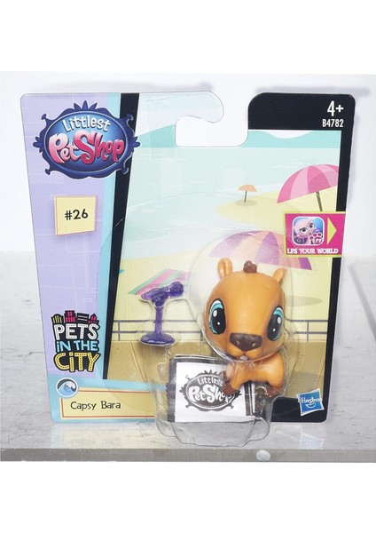Toychick Littlest Pet Shop Tekli Miniş Capsy Bara