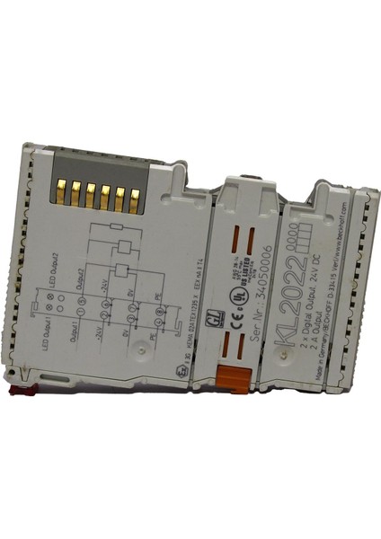 KL2022 , 2-Channel Digital Output, 24 V Dc, 2 A