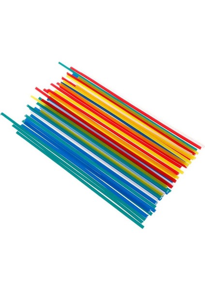 Bradoo-50 Adet Kaynak Çubukları Ppr Pp Pvc Plastik Araba Tampon Tamir Kaynakçı Çubukları Kiti Polipropilen El Aletleri Lehimleme Seti (Yurt Dışından)