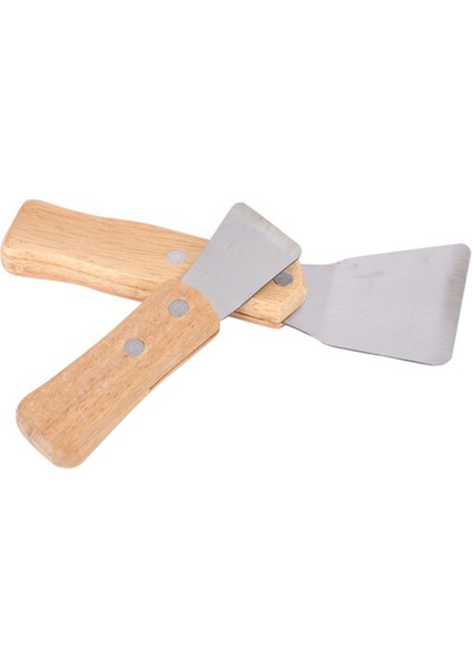 Adet Tavan Spatulası Kaynak Zıpkını Için Ahşap Saplı, Küçük (Yurt Dışından)