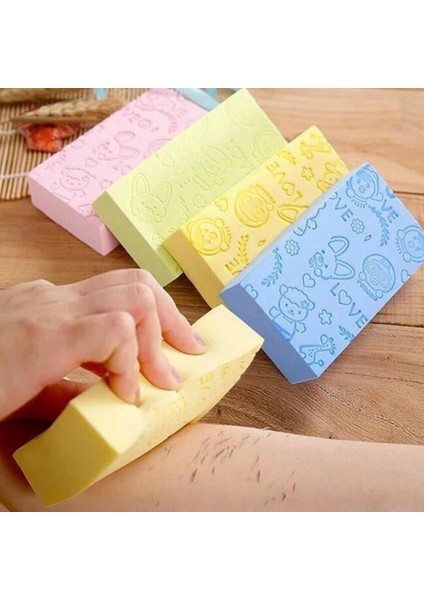 Yumuşak Vücut Scrubber Banyo Süngeri Vücut Fırçalayın Peeling Fırçalama Duş Fırçası Exfoliator Cilt Temizleyici Ölü Cilt Sökücü Banyo Araçları (Yurt Dışından)