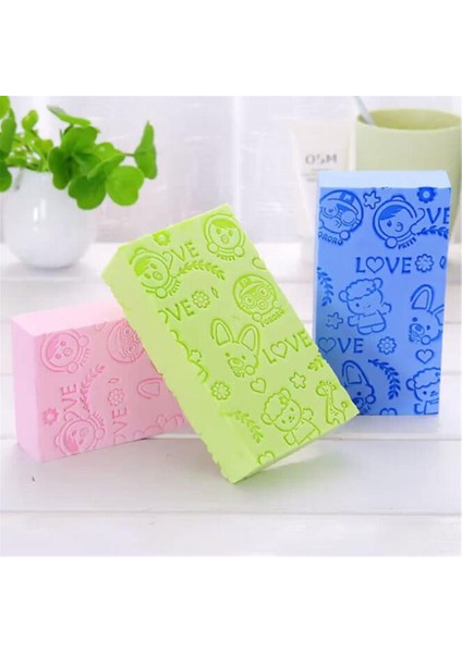 Yumuşak Vücut Scrubber Banyo Süngeri Vücut Fırçalayın Peeling Fırçalama Duş Fırçası Exfoliator Cilt Temizleyici Ölü Cilt Sökücü Banyo Araçları (Yurt Dışından)