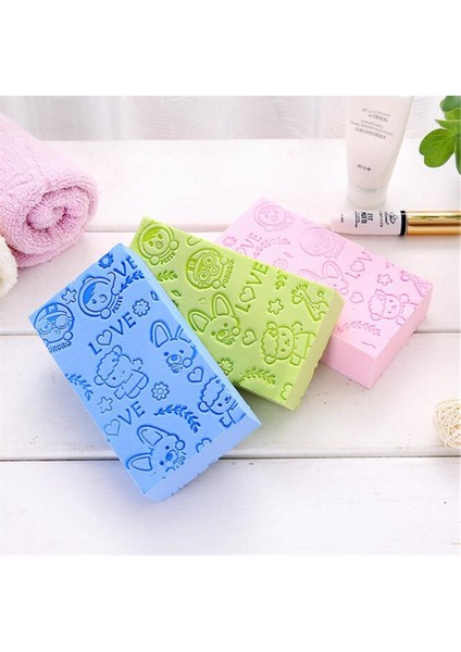 Yumuşak Vücut Scrubber Banyo Süngeri Vücut Fırçalayın Peeling Fırçalama Duş Fırçası Exfoliator Cilt Temizleyici Ölü Cilt Sökücü Banyo Araçları (Yurt Dışından)