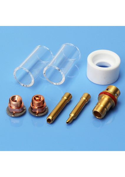 Adet Tıg Kaynak Torçu Kıtı Meme Collet Düşük Gaz Lens Cam Bardak WP17 WP18 WP26 Tungsten Kaynak Aracı Aksesuarları (Yurt Dışından)