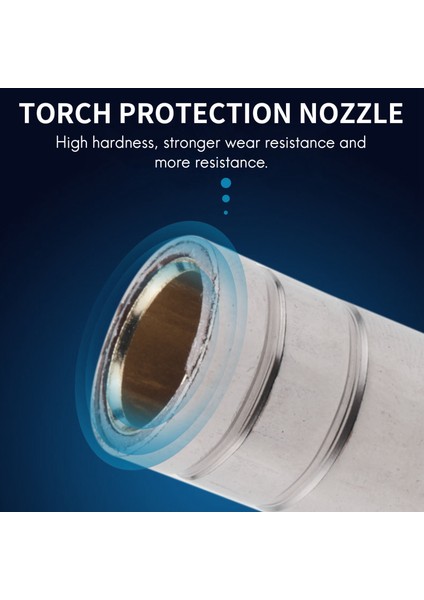 Kaynak Makinesi Için Mig Kaynak Nozulları Mig Kaynak Makinesi Için 16 Adet Altın Uçlu Temas Ipuçları - 0.8mm (Yurt Dışından)