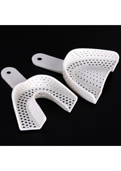 10 Adet/takım Diş Plastik Tepsi Örgü Olmadan Diş Hekimi Araçları Diş Hekimliği Laboratuvarı Malzeme Diş Tutucu (Yurt Dışından)