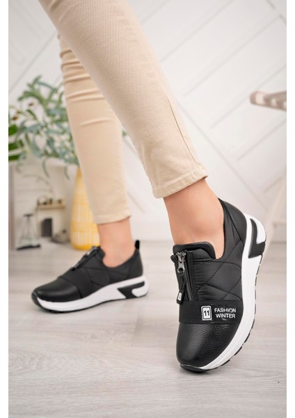 Kadın Şerit Lastik Detaylı Günlük Ayakkabı fiyatları