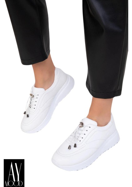 Streç Kadın Günlük Rahat Ortopedik Pu Deri Kaymaz Taban Babet Ayakkabı modelleri