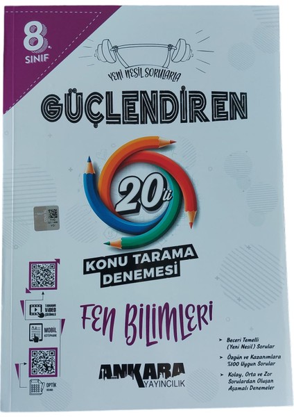 8.Sınıf Fen Bilimleri 20'li Branş Deneme