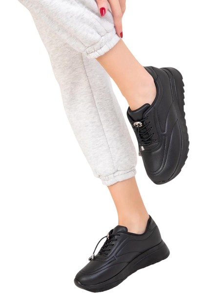 Streç Kadın Günlük Rahat Ortopedik Pu Deri Kaymaz Taban Babet Ayakkabı fiyatları