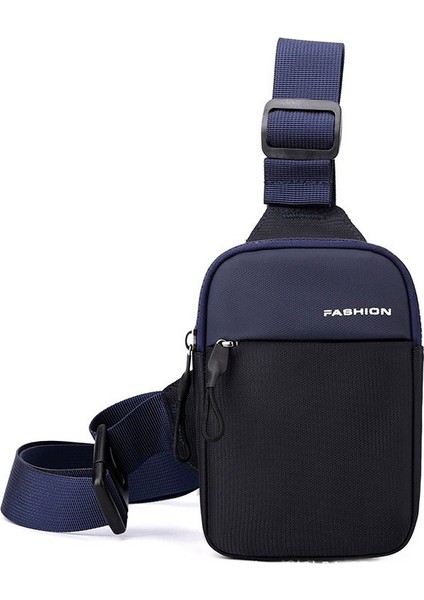 Erkek Göğüs Çantası Crossbody Çanta Mini Çanta Spor Göğüs Çantası (Yurt Dışından)