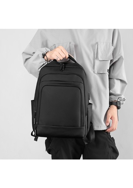 Erkek Sırt Çantası Rahat Büyük Kapasiteli Sırt Çantası Iş Seyahat Çantası (Yurt Dışından) modelleri
