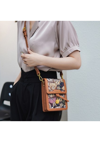 Kadın Omuzdan Askili Çanta Cep Telefonu Çantası Kanvas Çanta Moda Crossbody Çanta (Yurt Dışından) fiyatları