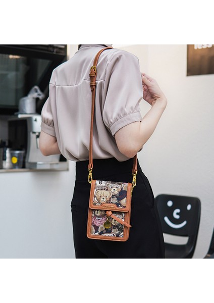 Kadın Omuzdan Askili Çanta Cep Telefonu Çantası Kanvas Çanta Moda Crossbody Çanta (Yurt Dışından) fırsatları