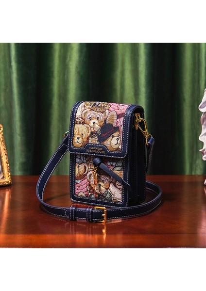 Kadın Omuzdan Askili Çanta Cep Telefonu Çantası Kanvas Çanta Moda Crossbody Çanta (Yurt Dışından) fırsatları