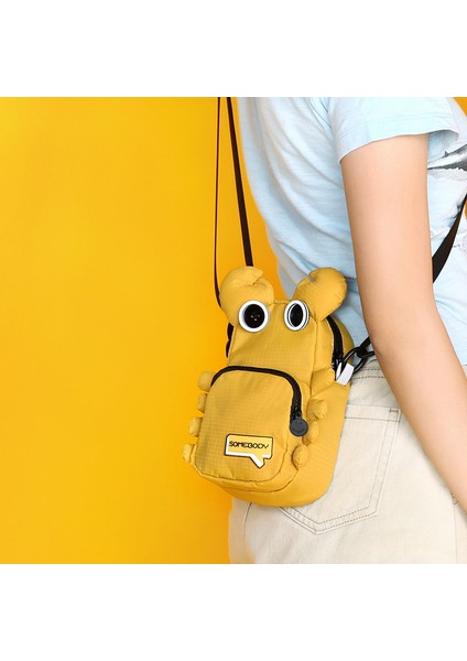 Yengeç Şekli Çapraz Vücut Çantası Cep Telefonu Çantası Kızlar Küçük Omuz Çantası (Yurt Dışından) fiyatları