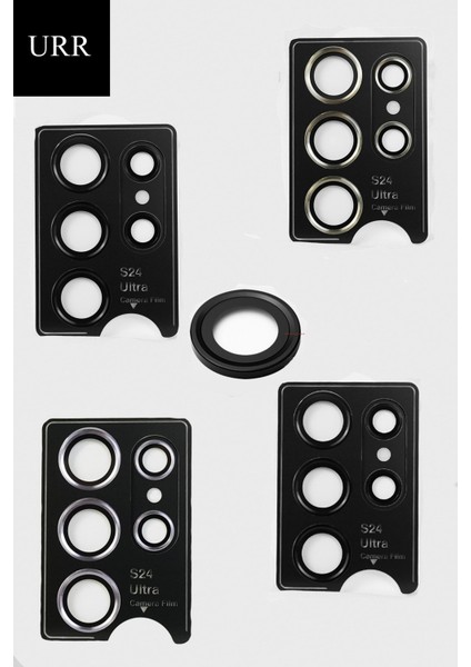 Samsung Galaxy S24 Ultra Stainless Steel Make It Ar Gorilla Su Ve Toz Geçirmez Lens Koruyucu Cam Titanyum modelleri