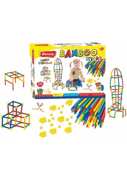 Ds2 200 Parça Bambu Çubuklar