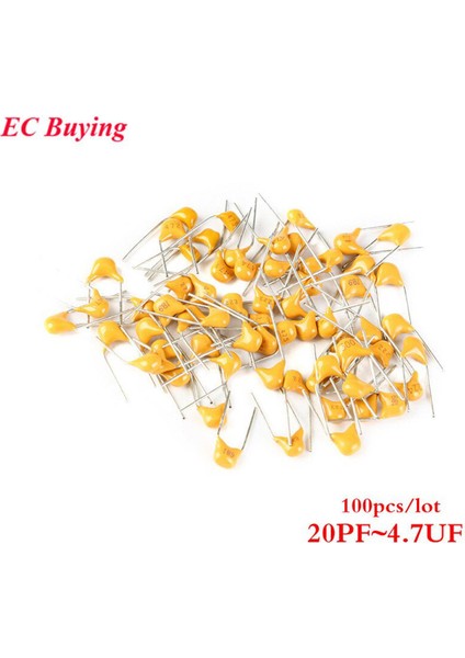 100 Adet 50 V Monolitik Seramik Kondansatör 20PF ~ 4.7uf 22PF 47NF 220NF 1nf 4.7uf 1uf 100NF 330NF 102 103 104 105 473 681 5.08MM (Yurt Dışından)