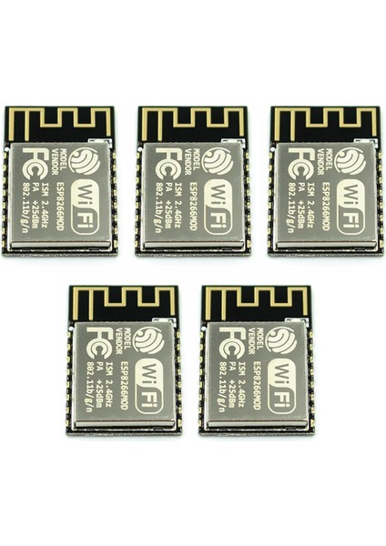5 Adet ESP8266 ESP-12F 12S Seri Wıfı Modeli Yükseltme Uzaktan Kablosuz Wıfı Modülü ESP12F ESP12 Orijinallik Garantili (12S) (Yurt Dışından)