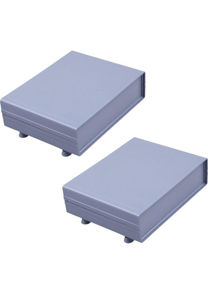 2x Plastik Elektrik Muhafaza Bağlantı Kutusu Kasası 152X120X42MM Açık Gri (Yurt Dışından)