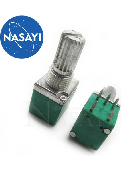 5 Adet 5-Pin Tek Ses Amplifikatörü Potansiyometre RV097NS B1K (Yurt Dışından)
