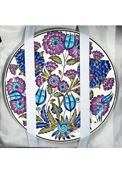 Osmanlı Imparatorluğunun Gücünü Simgeleyen Şam Tarzı Motifli Vazo Tabak Set modelleri