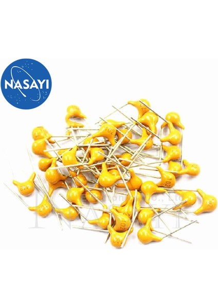 10PCS Monolitik Kapasitör Serigrafi: 150(15PF) Aralık 5.08MM (Yurt Dışından)