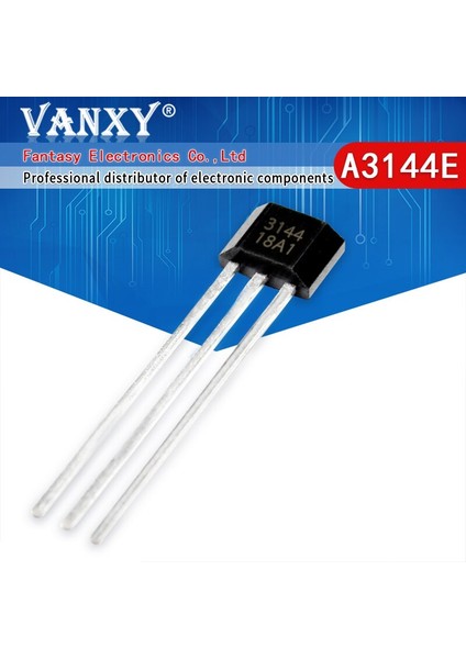200 Adet A3144E TO92 A3144 To-92 3144 Hall Etkisi Sensörü Yeni ve Orijinal Ic (Yurt Dışından) fiyatları