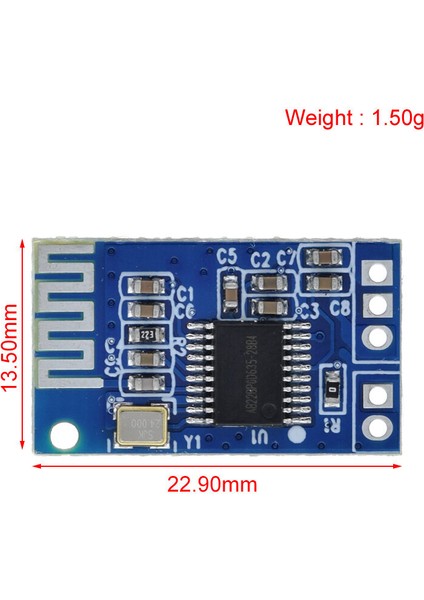 CA-6928 Dijital Güç Kanalı Amplifikatör Kartı 5V Bluetooth Hoparlör Ses Amplifikatör Modülü Kartı (Yurt Dışından)