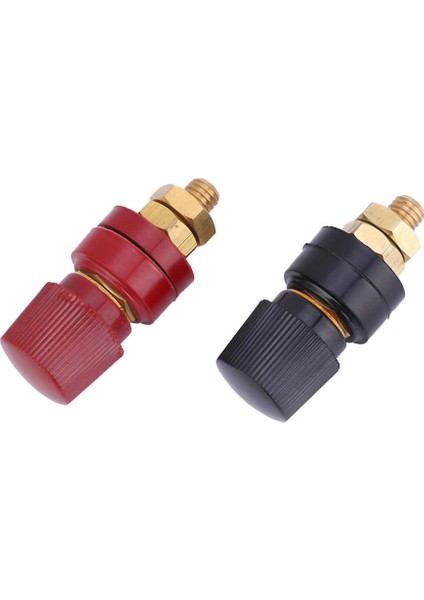 Bağlama Sonrası 2 Adet 555 Tip Pirinç Sütun Terminal Bloğu M8 Konu 0V-380V 200A (Yurt Dışından)