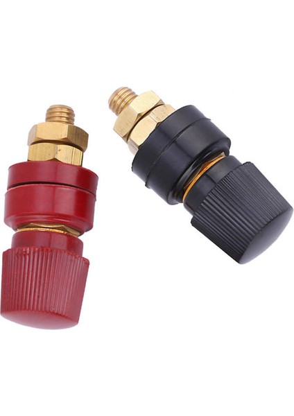 Bağlama Sonrası 2 Adet 555 Tip Pirinç Sütun Terminal Bloğu M8 Konu 0V-380V 200A (Yurt Dışından)
