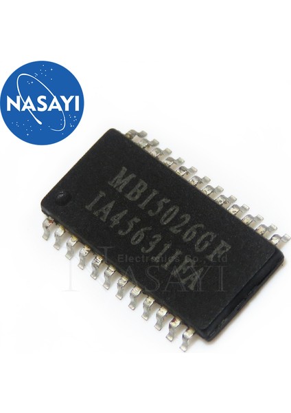 5 Adet MBI5026GF MBI5026 Ssop-24 (Yurt Dışından)