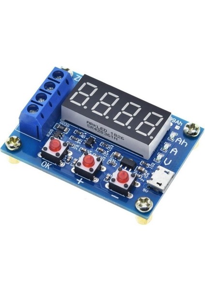 ZB2L3 Pil Test Cihazı LED Dijital Ekran 18650 Lityum Pil Gücü Test Direnci Kurşun-Asit Kapasitesi Deşarj Ölçer (Yurt Dışından) modelleri