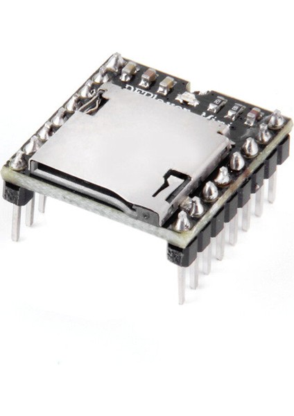 Uno Için Arduino Için Basitleştirilmiş Çıkış Hoparlörlü Mini Mp3 Çalar Modülü (Yurt Dışından)