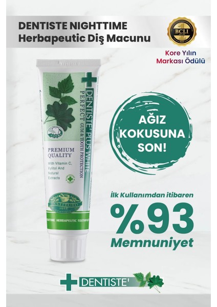 Dentise Plus Nighttime 100gr Diş Macunu fiyatları