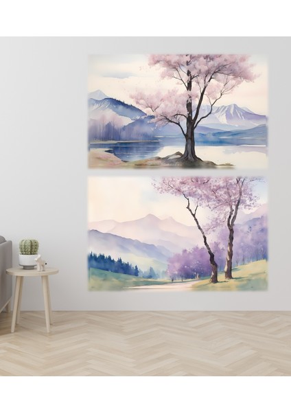 Sakura 2 Li Kanvas Tablo